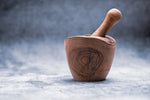 mortar and pestle for grinding coffee